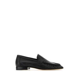 Armarium Women Black Nappa Leather Milan Loafers